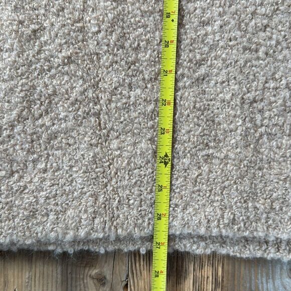 Reformation Alpaca Linen Blend Ambrose Bouclé Sweater in Ginger Medium - Picture 6 of 9